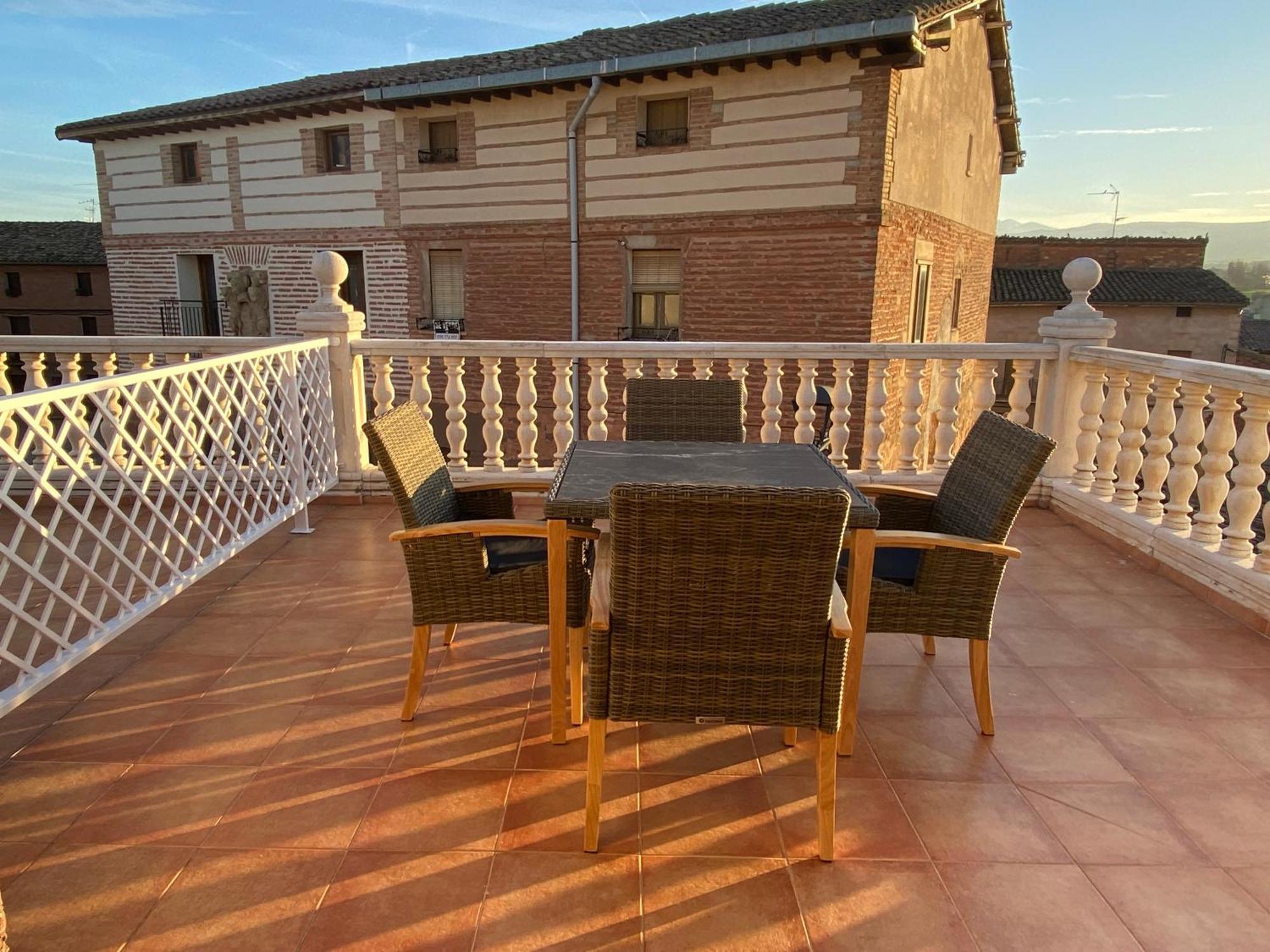 Casa Rural La Plaza Azofra Esterno foto