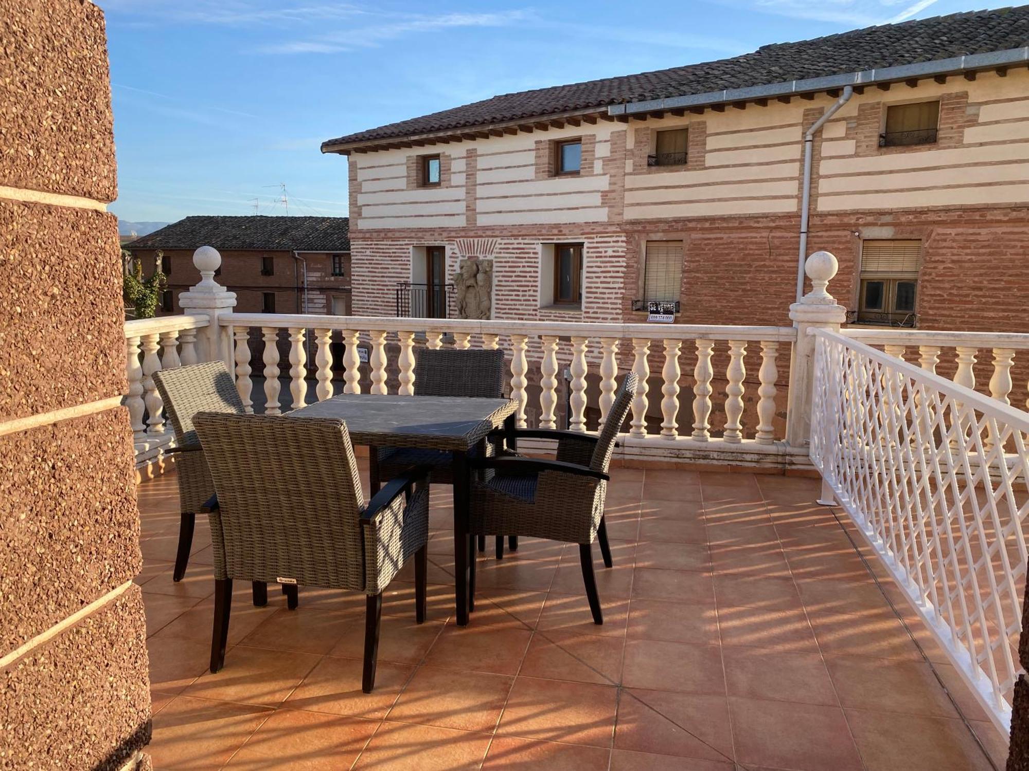 Casa Rural La Plaza Azofra Esterno foto